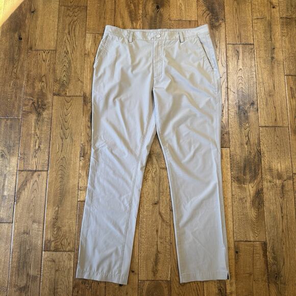 Vineyard Vines Other - Vineyard Vines Fairway Pants Men 34x30 Beige Golf Performance Stretch Preppy